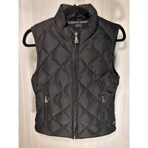 Tommy Hilfiger women black vest size SP ￼